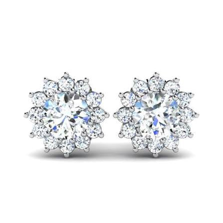 Natural Diamond Earrings