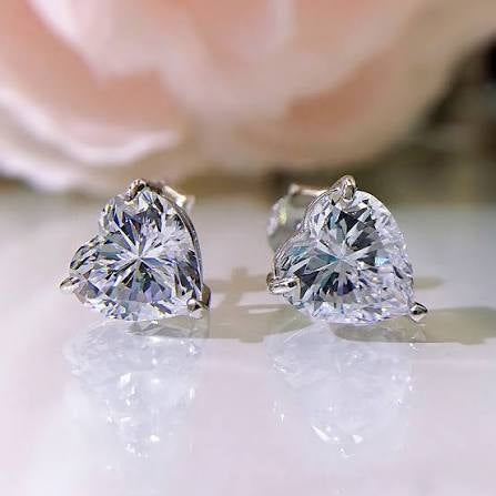 Moissanite Diamond Earrings