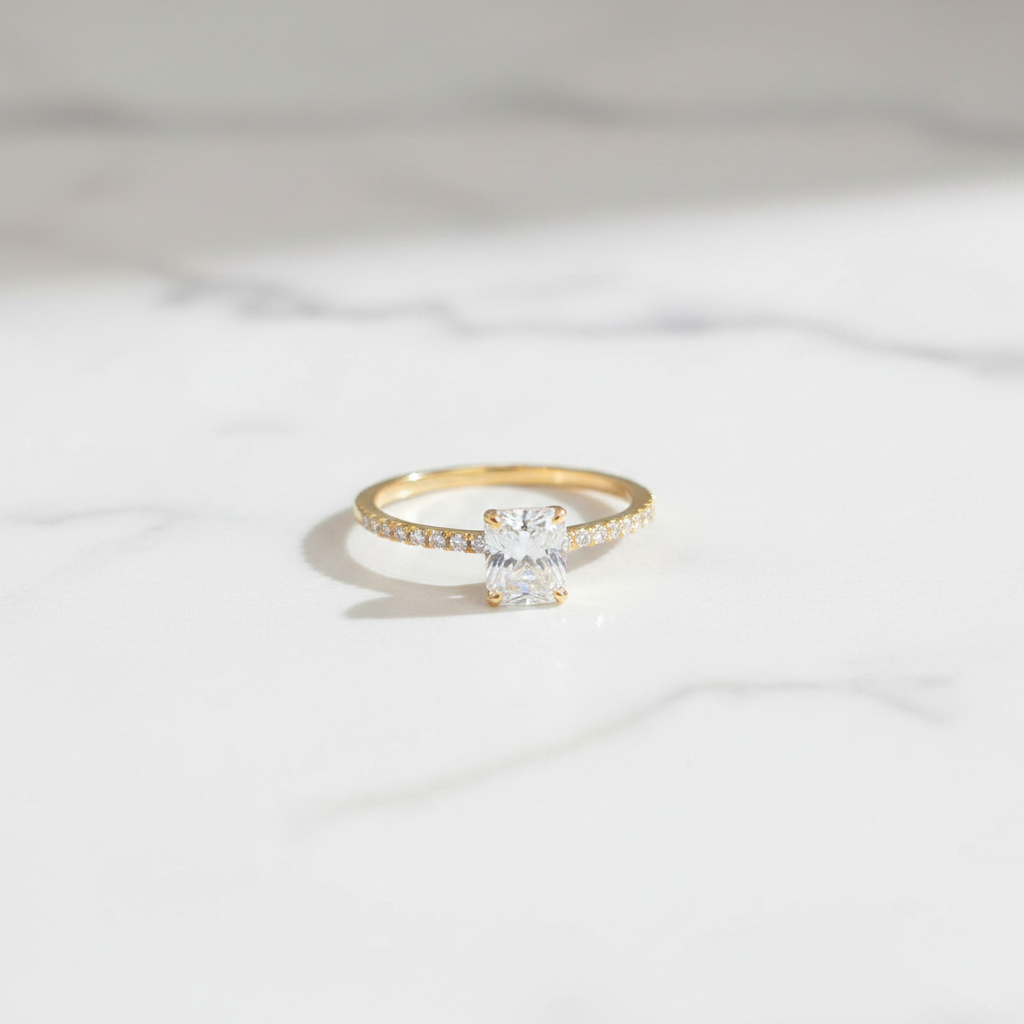 ARIA Moissanite Ring